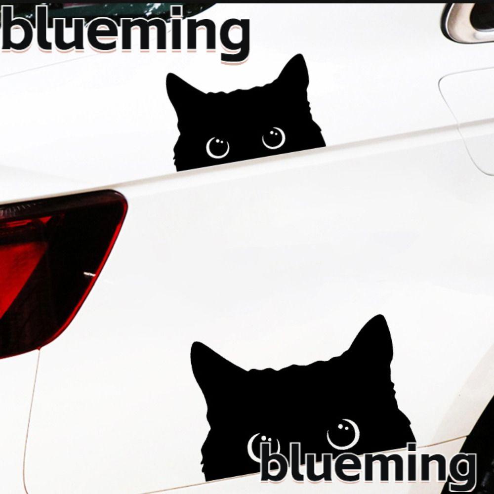 blueming2-สติกเกอร์-pet-ลายแมว-มีกาวในตัว-อุปกรณ์เสริม-สําหรับตกแต่งรถยนต์