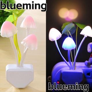 Blueming2 อะแดปเตอร์เห็ด มีไฟ Led มหัศจรรย์ US สําหรับตกแต่งห้อง