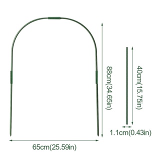 ชุดห่วงเหล็ก ทนทาน สําหรับปลูกพืชเรือนกระจก 54 ชิ้น