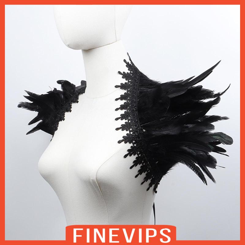 finevips-ผ้าคลุมไหล่-ขนนก-ยักษ์-ผู้หญิง-สําหรับเครื่องแต่งกาย-ชุดแฟนซี-ฮาโลวีน