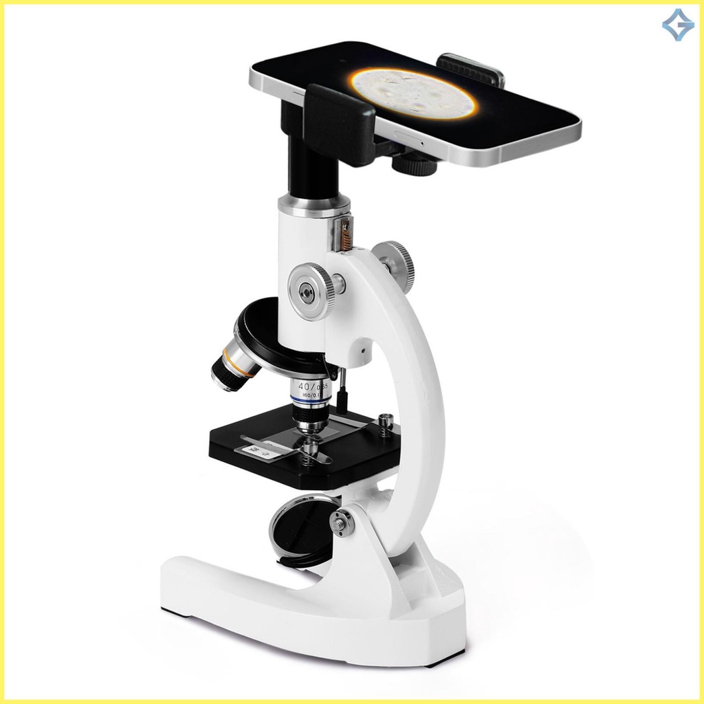 Enhance Science Education 64X2400X Monocular Optical Microscope