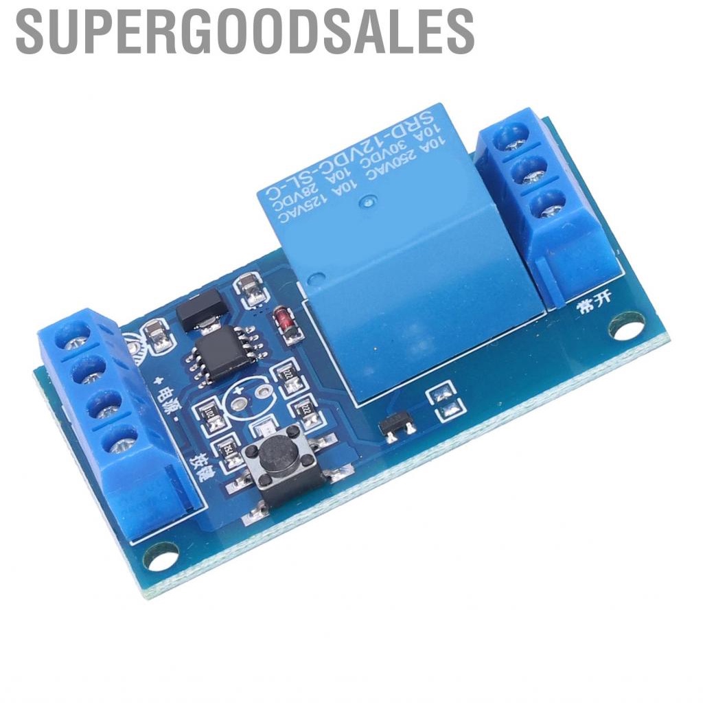 Supergoodsales Relay Module Single Button Bistable for Car | Shopee ...