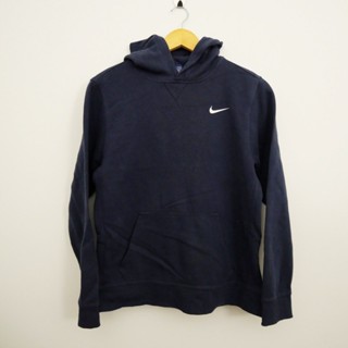 Nike Adidas รองเท้า เสื้อผ้า  Sweater vintage สีฟ้าเข้ม ป้าย