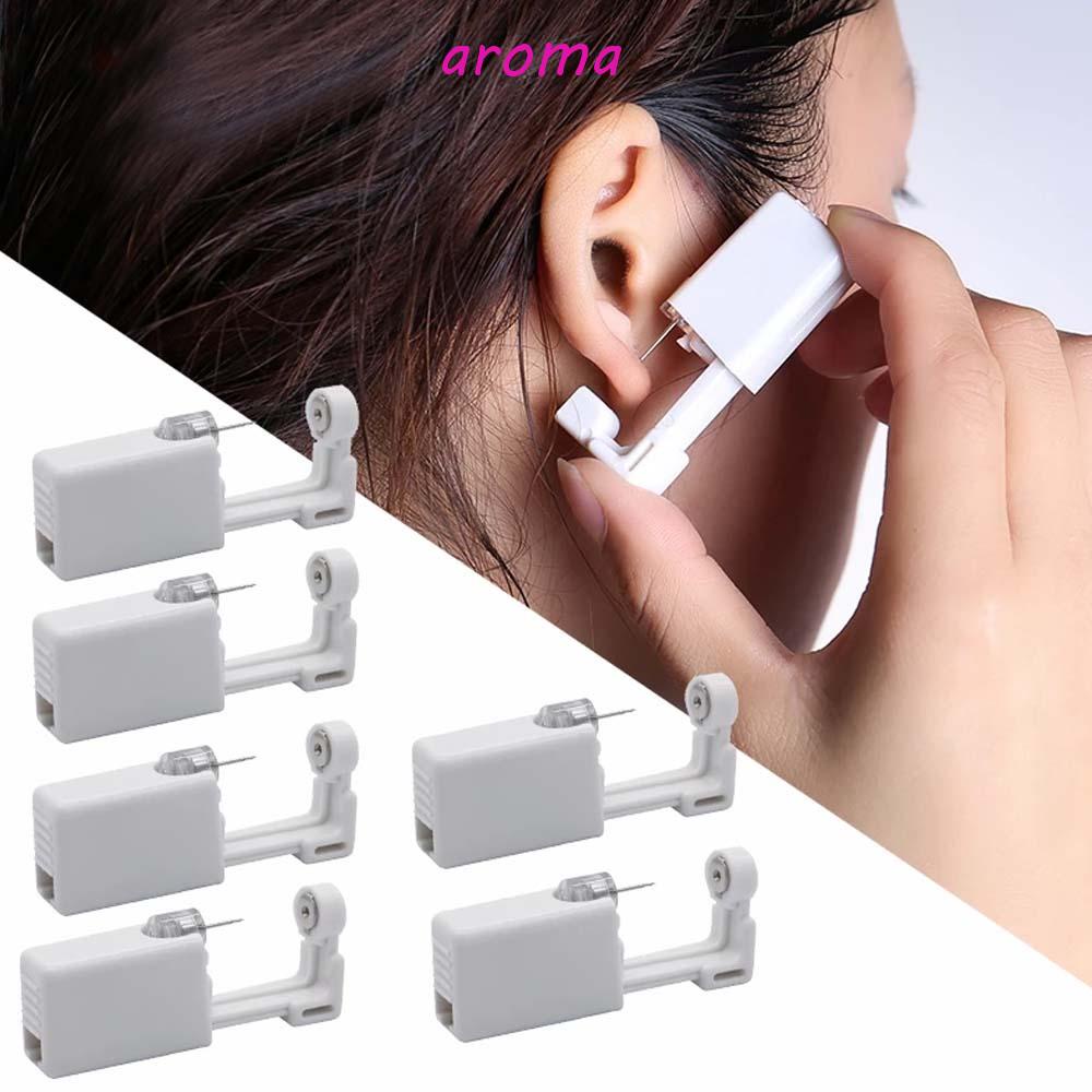 aroma-เครื่องมือเจาะหู-จมูก-ผู้หญิง-ปลอดภัย-ต่างหูเจาะ-เครื่องประดับ-ต่างหูสตั๊ด-คริสตัล-สําหรับตกแต่งเล็บ