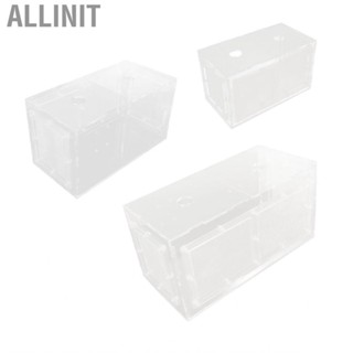 Allinit Fish Breeding Isolation Box Transparent Mesh Side Tank Incubator for  Small  LCD