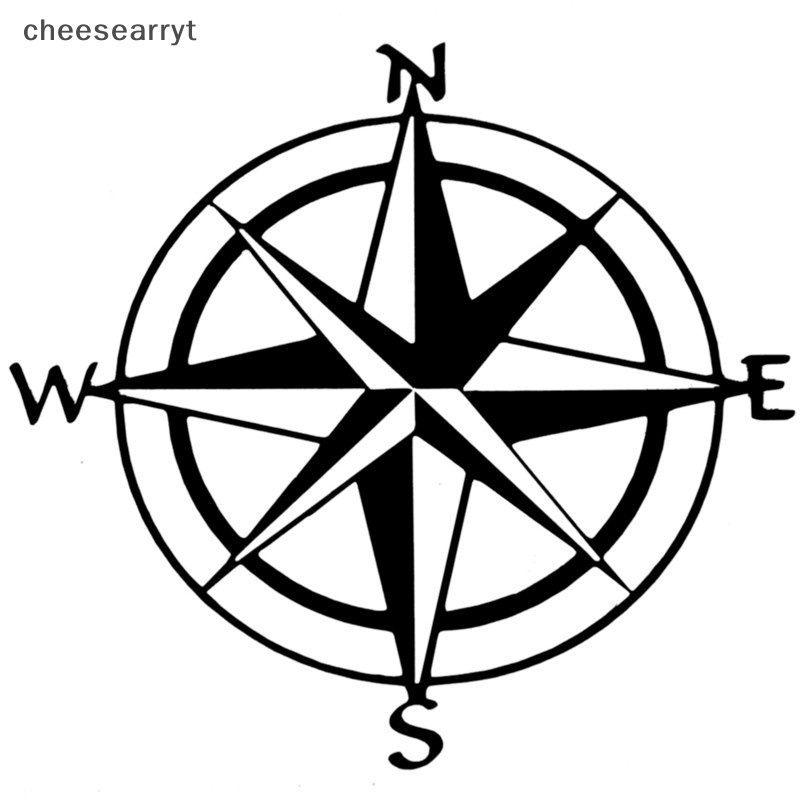 สติกเกอร์ไวนิล-ลายเข็มทิศ-เรือใบ-เรือใบ-en-สําหรับติดตกแต่งผนัง-หน้าต่างรถยนต์