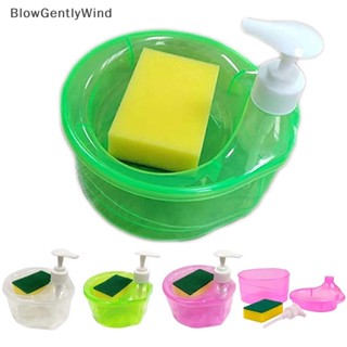 Blowgentlywind เครื่องจ่ายสบู่ล้างจาน และที่ใส่สบู่ 1000 มล. สําหรับคาเฟ่ BGW