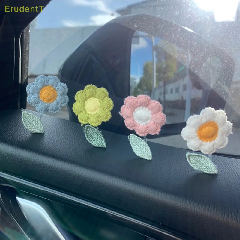 erudentt-คอนโซลกลาง-ด้านข้างรถยนต์-ลายดอกไม้น่ารัก-หลากสีสัน-ใหม่