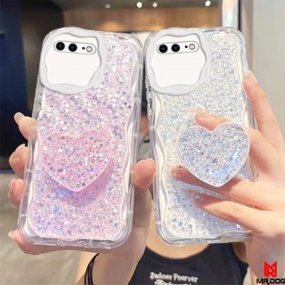 เคส iPhone 6 6S 7 8 6 PLUS 6S PLUS 7 PLUS 8 PLUS SE 2020 SE 2022 กรณีโทรศัพท์เพชรหัวใจรัก TY6