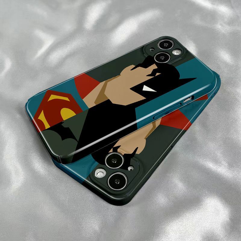 เคสโทรศัพท์มือถือ-ลายซุปเปอร์แมน-แบทแมน-สําหรับ-apple-iphone-15-14-13pro-12-11xsmax-xr-7-8p-l8ki