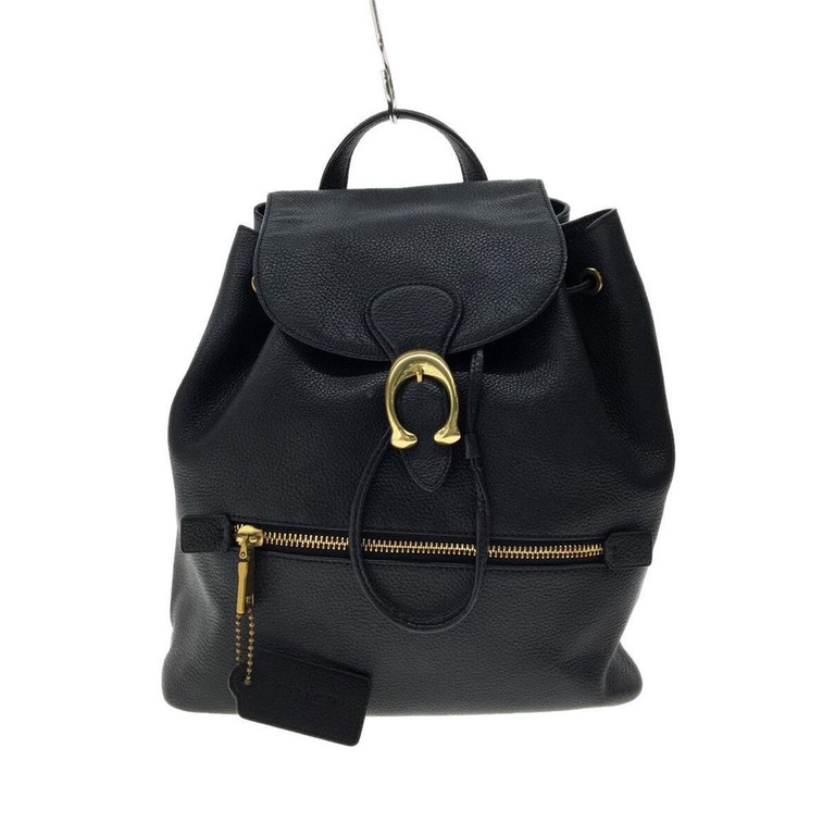 Coach Backpack Black Leather Direct from Japan Secondhand Shopee Thailand
