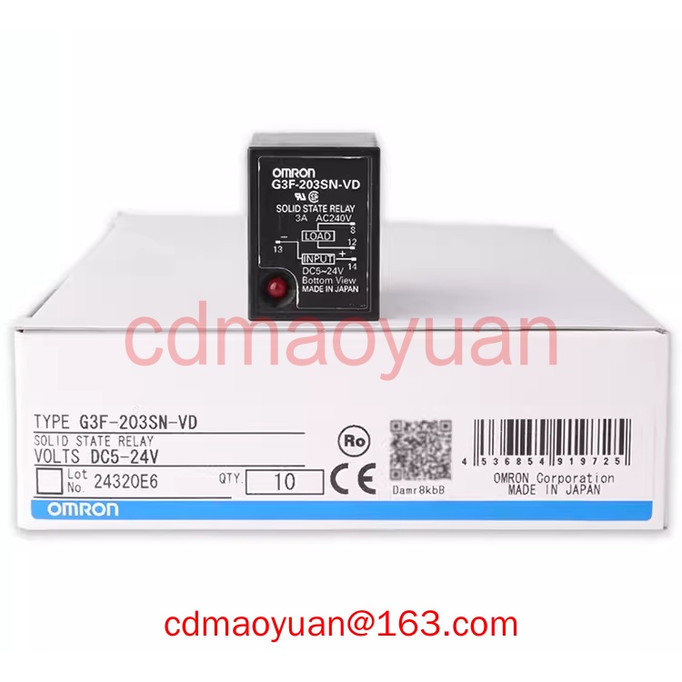 รีเลย์โซลิดสเตท Omron G3F-203SN-203SLN-202SN-VD G3FD-X03SN รีเลย์โซลิดสเตท Omron G3F-203SN-203SLN-202SN-VD G3FD-X03SN
