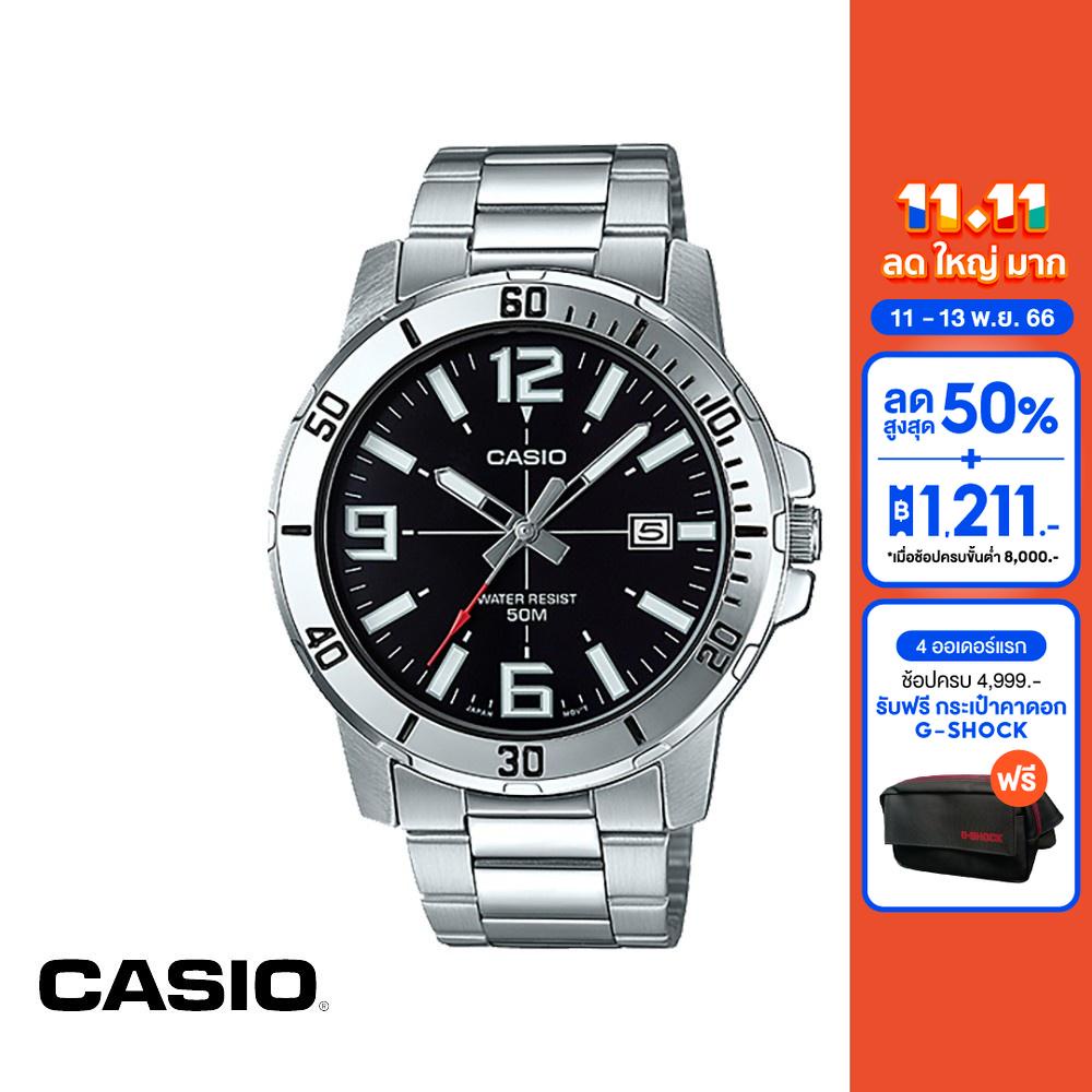 casio-นาฬิกาข้อมือ-casio-รุ่น-mtp-vd01d-1bvudf-วัสดุสเตนเลสสตีล-สีดำ