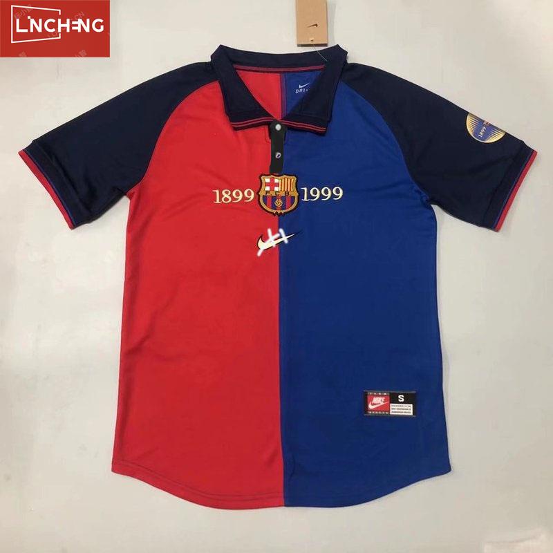 เสื้อกีฬา Barcelona jersey Bora Athletic Edition 1899 1999 Century ...