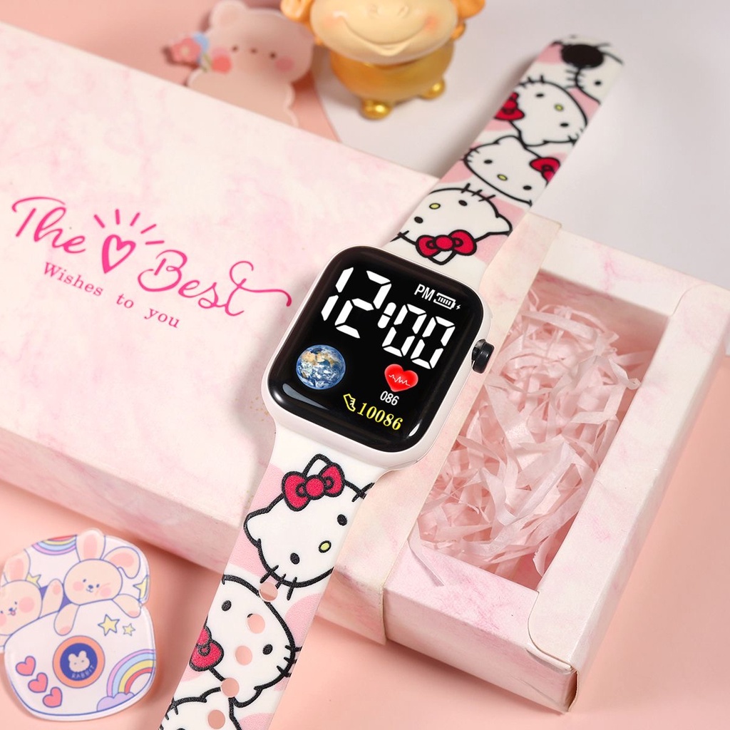 Hello kitty sales led watch