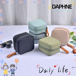 Daphne กระเป๋าใส่เหรียญ ผ้าฝ้าย ขนาดเล็ก สําหรับใส่เครื่องสําอาง ใช้ในบ้าน