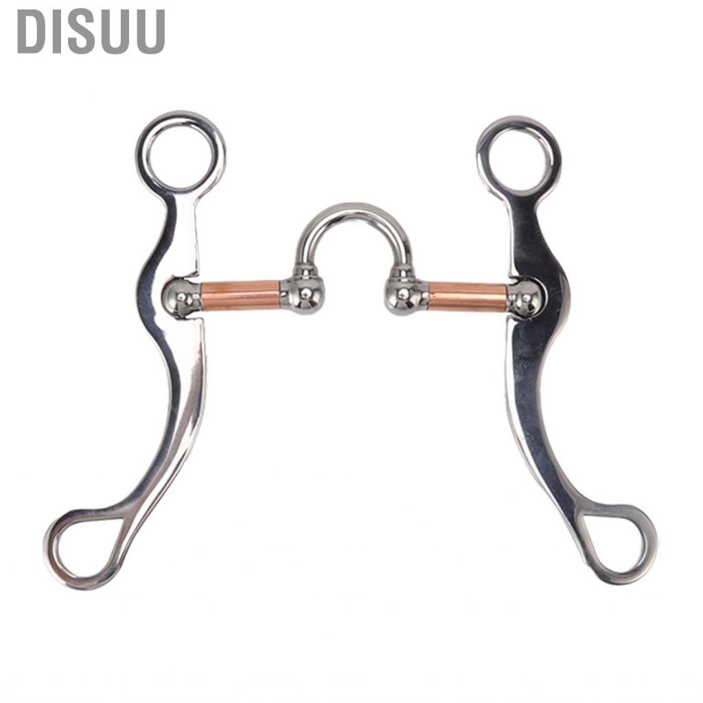 disuu-horse-snaffle-bit-stainless-steel-rose-gold-plated-gag-loose-ring-garde