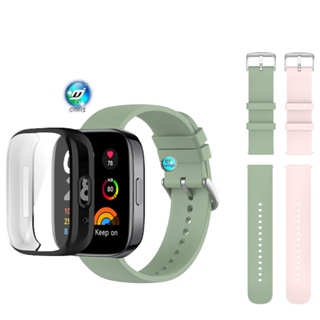 สาย Redmi Watch 3 Active สาย สายนาฬิกาสายซิลิโคน สำหรับนาฬิกาอัฉริยะ  เคสเต็มจอ เคส Redmi Watch 3 Active เคส Redmi Watch 3 Active เคส เคสป้องกัน เคส Redmi Watch 3 Active เคส เคสเต็มจอ