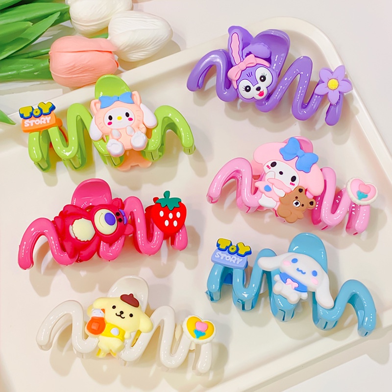 sanrio-ใหม่-กิ๊บติดผม-ลายการ์ตูนสุนัขชินนาม่อน-พุดดิ้งน่ารัก-สําหรับนักเรียนหญิง
