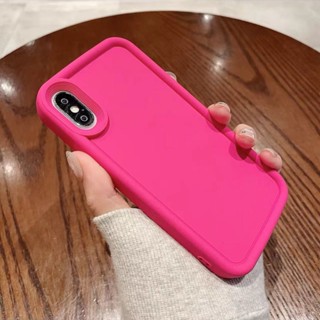 เคสโทรศัพท์ซิลิโคน TPU แบบนิ่ม สีแคนดี้ กันกระแทก สําหรับ iPhone 11 12 Pro MAX 7plus 8plus X XS XR MAX 7 8 SE2020