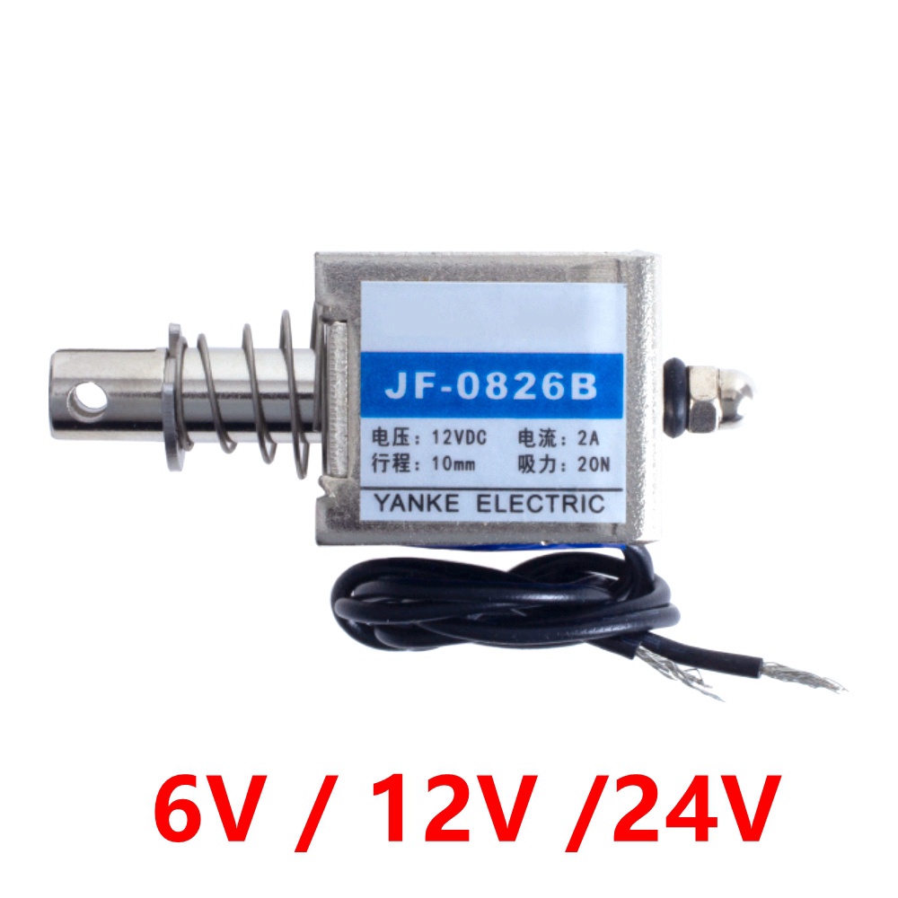 jf-0826b-แม่เหล็กไฟฟ้า-dc-12v24v6v-10-มม-150-กรัม