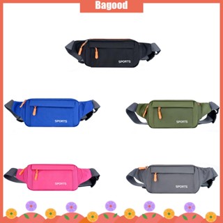 ♪Bagood♪พร้อมส่ง AU กระเป๋าคาดเอวลําลอง ผ้าออกซ์ฟอร์ด กันน้ํา เหมาะกับการพกพาเดินทาง สําหรับผู้ชาย และผู้หญิง