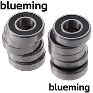 Blueming2 ตลับลูกปืนเม็ดกลมร่องลึก R8-2RS ยางซีลคู่ ความแม่นยําสูง 1/2 x1-1/8 x5/16 นิ้ว สําหรับสวน 10 ชิ้น