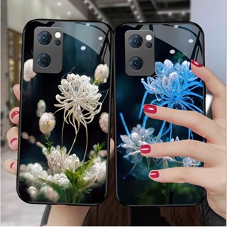 Dmy เคสกระจกนิรภัย สําหรับ OPPO Reno 7 7z 8z 10 pro 8 6 6z 5 5z 5F 2F 4 3 2 F9 F11 pro R17 R15 R9S