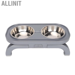 Allinit Raised Dog Bowl Double Bowls Sink Design for Dogs