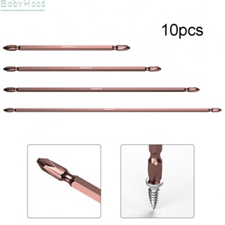 【Big Discounts】PH2 Double Head Alloy Steel Electric Screwdriver Electric Screwdriver Bit#BBHOOD