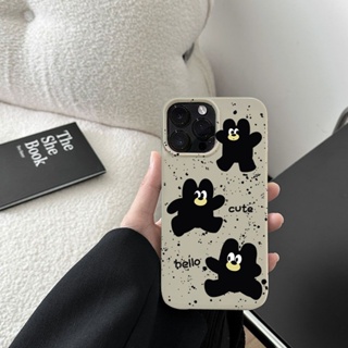Splash-Ink Bear Phone Case for Iphone 13promax 14 11 Tide 12 Cute 8P