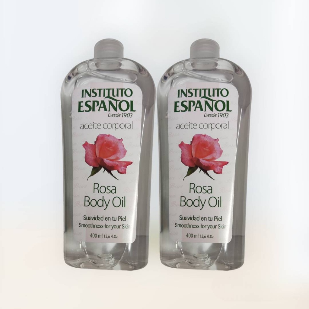 instituto-espanol-anfora-rosa-bod-oil-400ml-บอดี้ออลย์ที่มีส่วนผสมของน้ำมันดอกกุหลาบ-กุหลาบ