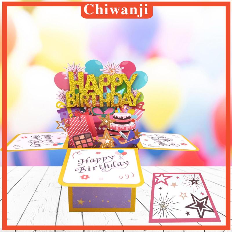 chiwanji-การ์ดอวยพรวันเกิด-ลาย-happy-birthday-3d-ของขวัญวันเกิดแฟน-แฟนสาว-สร้างสรรค์