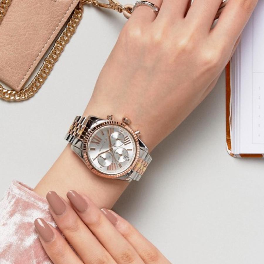 นาฬิกาข้อมือ MICHAEL KORS นาฬิกาข้อมือผู้หญิง รุ่น MK5735 Lexington ...
