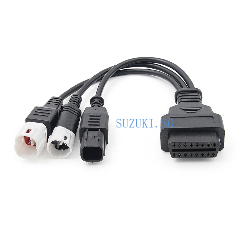 Obd2 Yamaha 3Pin 4pin และ Honda 16pin Yamaha รถจักรยานยนต์ 3Pin ...