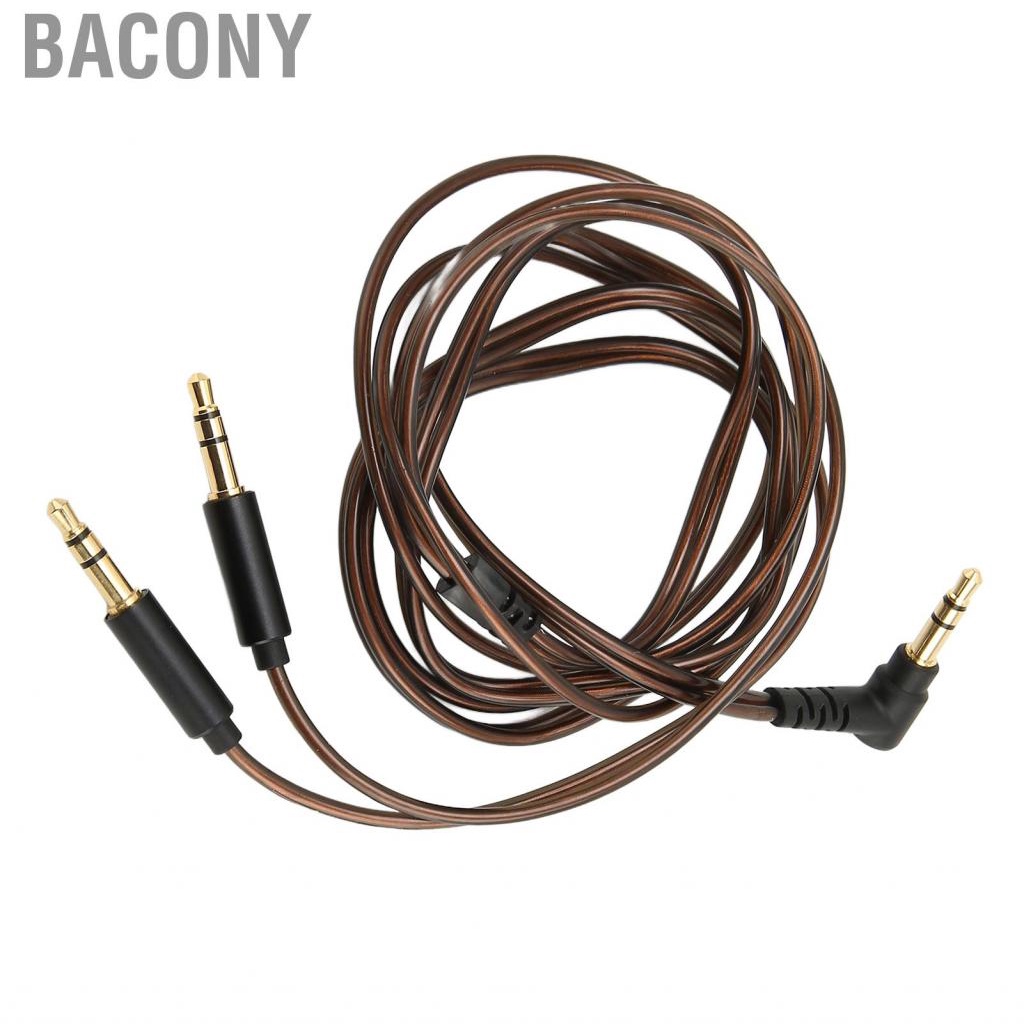 bacony-3-5mm-to-dual-male-cord-ofc-core-headphone-upgrade-cable-for