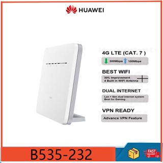 เราเตอร์ Huawei B535 4G 300mbps ซิมโดยตรง แมว 7 ล่าสุด