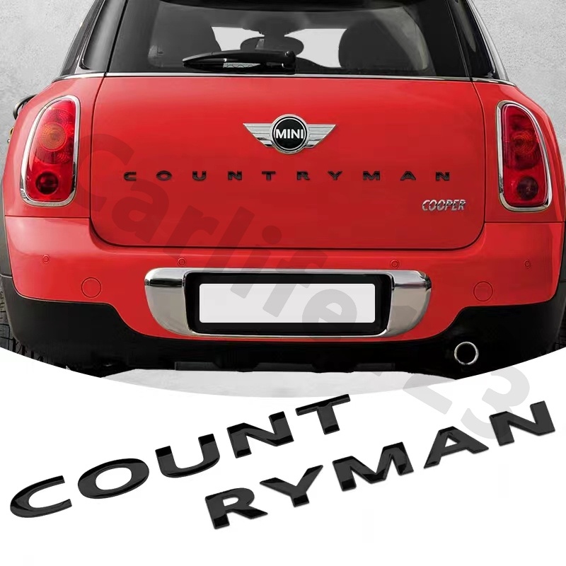 สติกเกอร์โลหะ-ลายตัวอักษร-3d-สําหรับติดตกแต่งท้ายรถยนต์-bmw-mini-countryman-r60