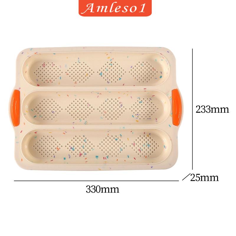 amleso1-ถาดซิลิโคน-3-ช่อง-สําหรับทําสบู่-ขนมปัง-เค้ก-บาแก็ต