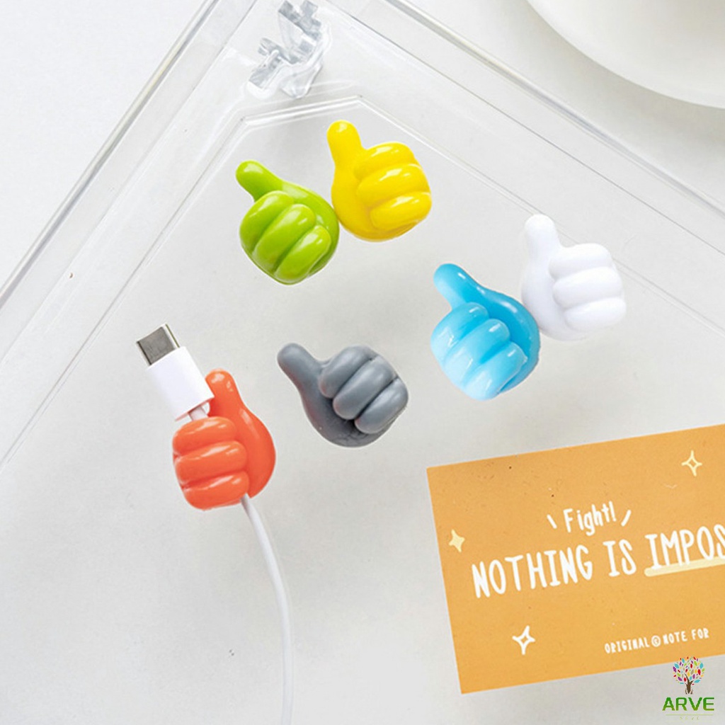 10-pcs-คลิปตะขอแขวนติดผนัง-อเนกประสงค์-รูปนิ้วโป้ง-แบบสร้างสรรค์-home-storage-hooks