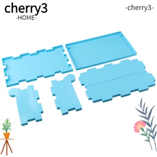 Cherry3 แม่พิมพ์กล่องสี่เหลี่ยมผืนผ้า ซิลิโคน เรซิน อีพ็อกซี่ ขนาดใหญ่ สําหรับจัดเก็บ DIY