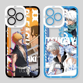 เคสโทรศัพท์มือถือแบบนิ่ม ใส ลายอะนิเมะ bleach น่ารัก สําหรับ case xiaomi 11T 12 Lite POCO M5 F5 M4 M3 F4 X3 NFC F3 Redmi 13T 11A 12C 10C 10A 9A 9C 9T Note 12 5G 8 9 9S 10 10S 11S 11 Pro