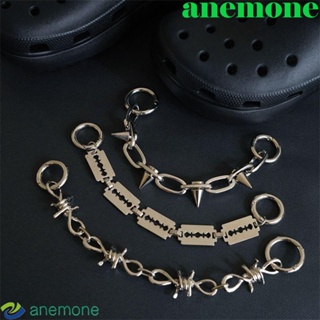 Anemone อุปกรณ์เสริม หมุดย้ํา สําหรับตกแต่งรองเท้ากีฬา Crocs Charms