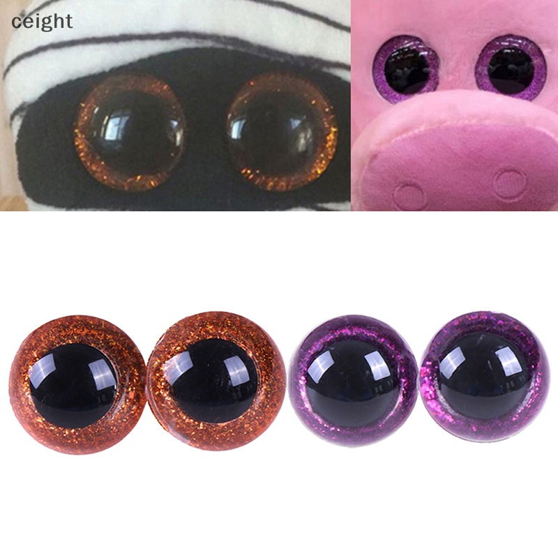 ceight-ดวงตาตุ๊กตาหมี-พลาสติก-แวววาว-16-18-20-24-มม-สําหรับงานฝีมือ-diy-th