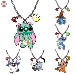 Stitch Necklace Cartoon Cute Ins Cool Halloween Niche Pendant Collarbo Link