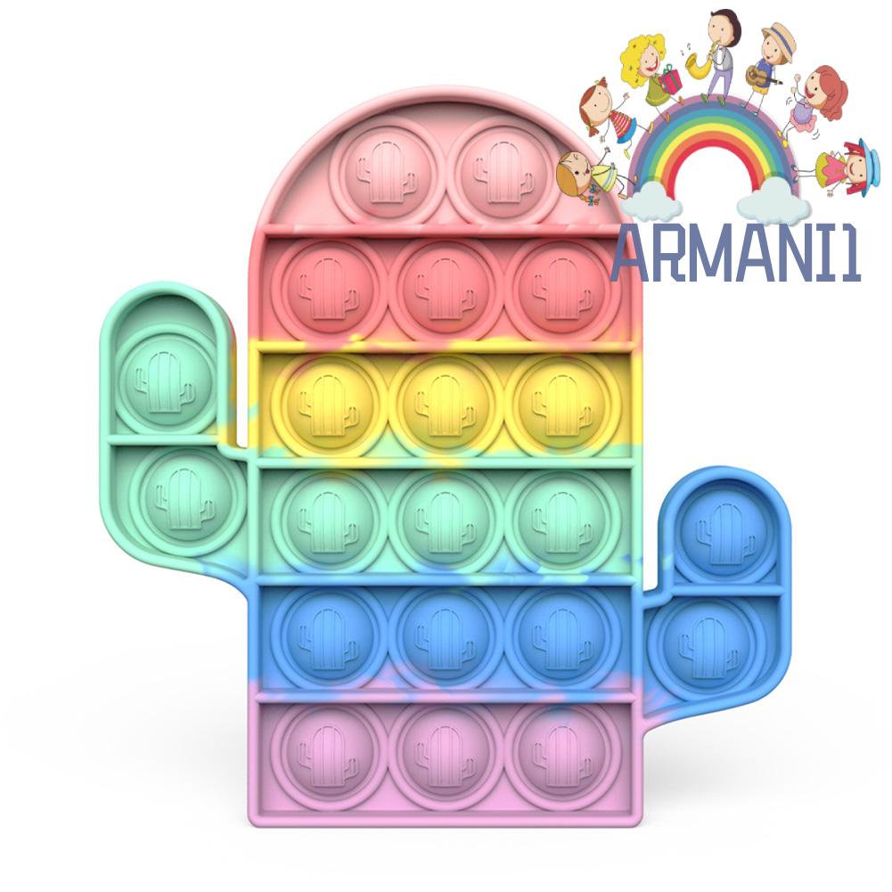 armani1-th-ของเล่นบีบกดซิลิโคน-รูปการ์ตูนกระบองเพชร-สีรุ้ง-สําหรับเล่นคลายเครียด