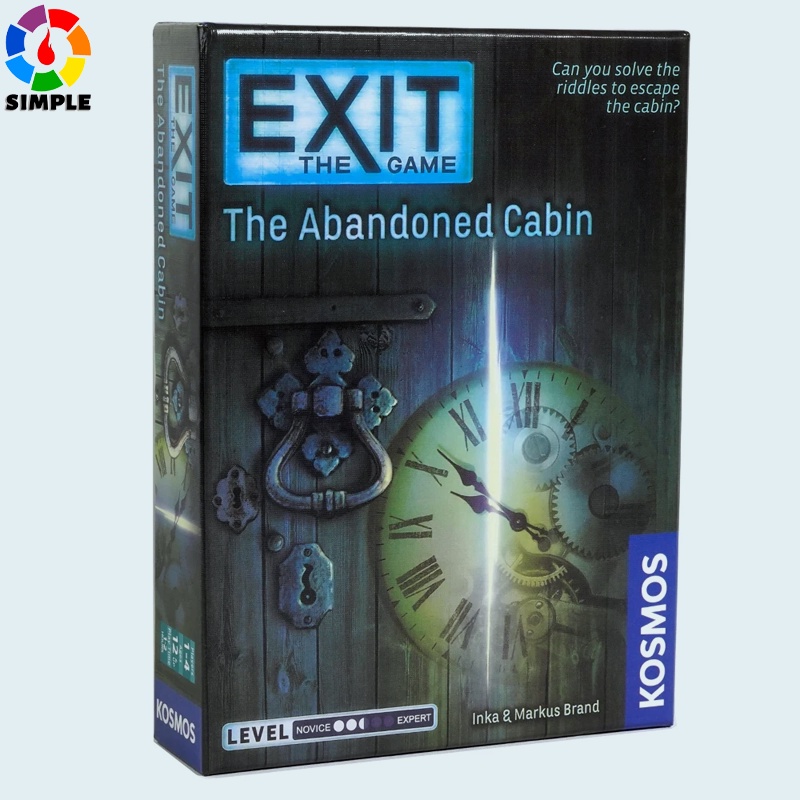 Exit The Abandoned Cabin Exit The Game A Kosmos Game FamilyFriendly, CardBased atHome