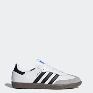 ราคาและรีวิวadidas ไลฟ์สไตล์ รองเท้า Samba OG Unisex สีขาว B75806