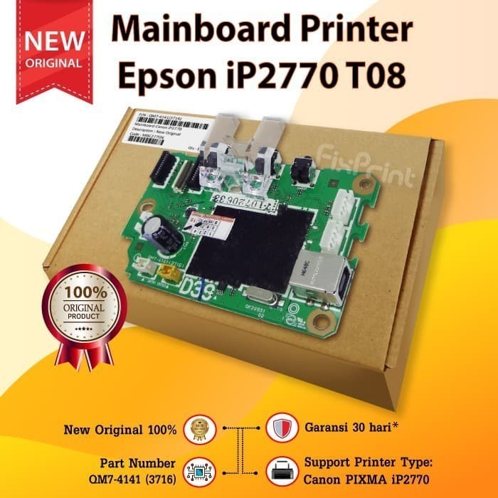 Canon IP2770 เมนบอร์ดเครื่องพิมพ์ IP 2770 เมนบอร์ดบอร์ด | Shopee Thailand