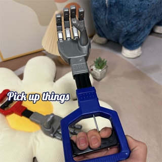 Plastic Robot Claw Hand Grabber Grabbing Stick Kid Boy Toy Hand Wrist  Strengthen DIY Robot Grab 